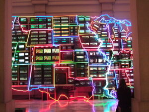 440px-Electronic_Superhighway_by_Nam_June_Paik